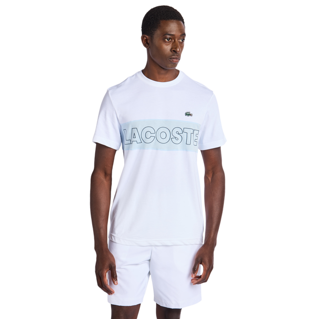 Lacoste Small Croc Logo Stripe
