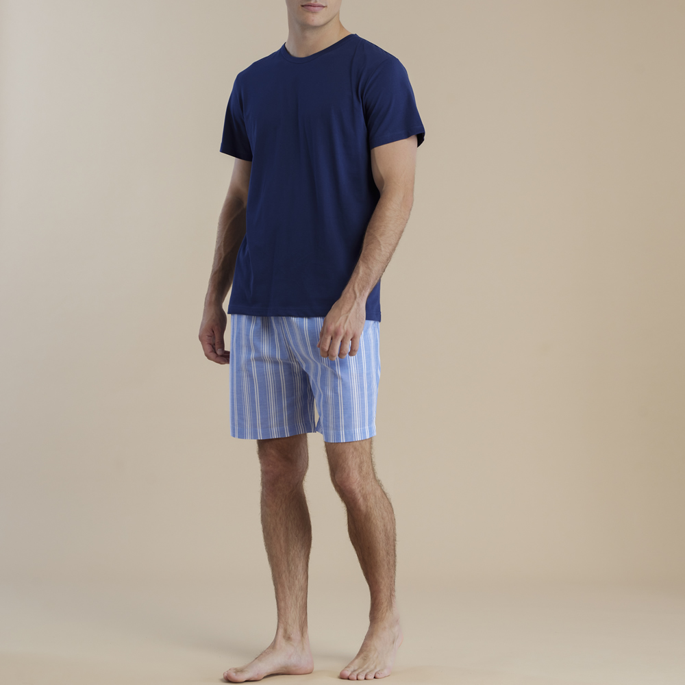 Image of PIGIAMA MANICA E PANTALONE CORTO 3081 UOMO NOI DI NOTTE