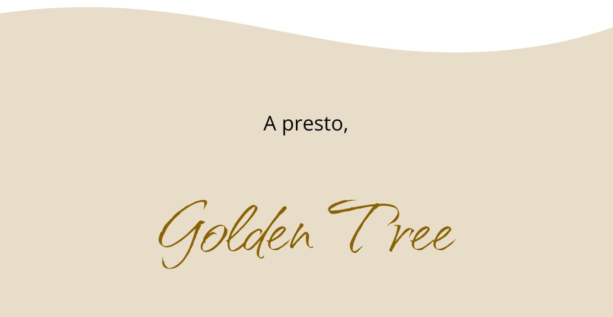 Niente più “e se...”, niente più spuntini incontrollati, solo una mente più tranquilla e un vestiti che vanno sempre più larghi. A presto, 👋Golden Tree