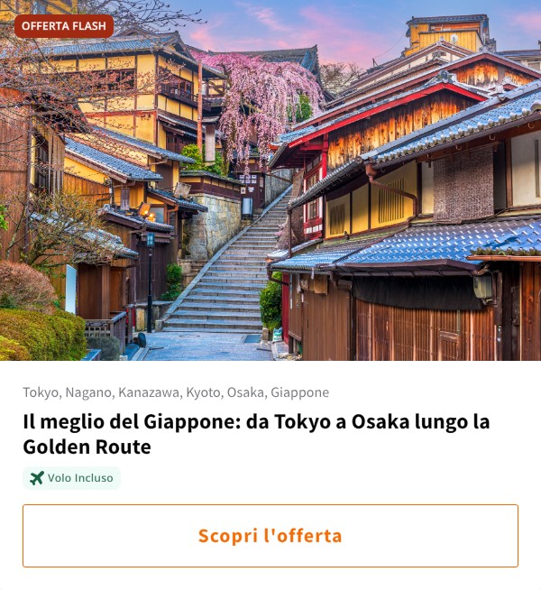 Il meglio del Giappone: da Tokyo a Osaka lungo la Golden Route