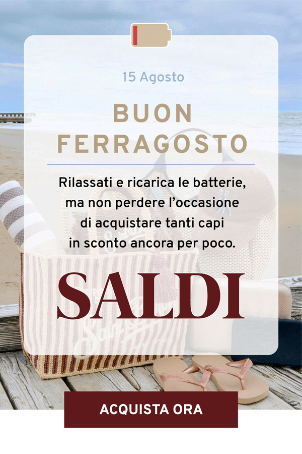 Acquista Saldi Estivi