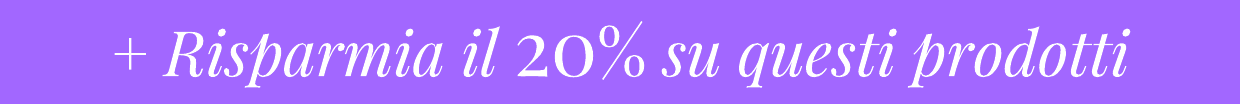 20 per cento di sconto