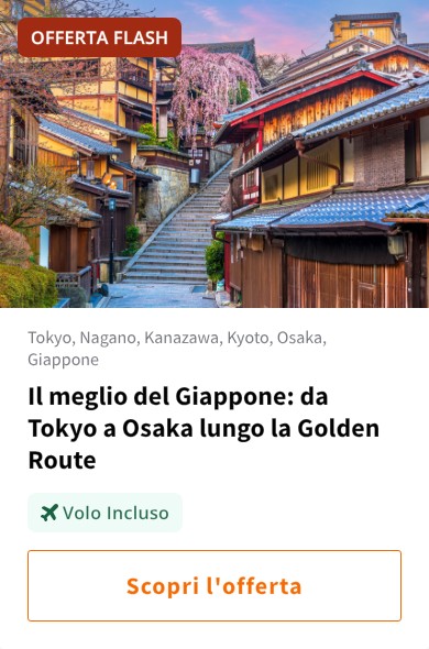 Il meglio del Giappone: da Tokyo a Osaka lungo la Golden Route