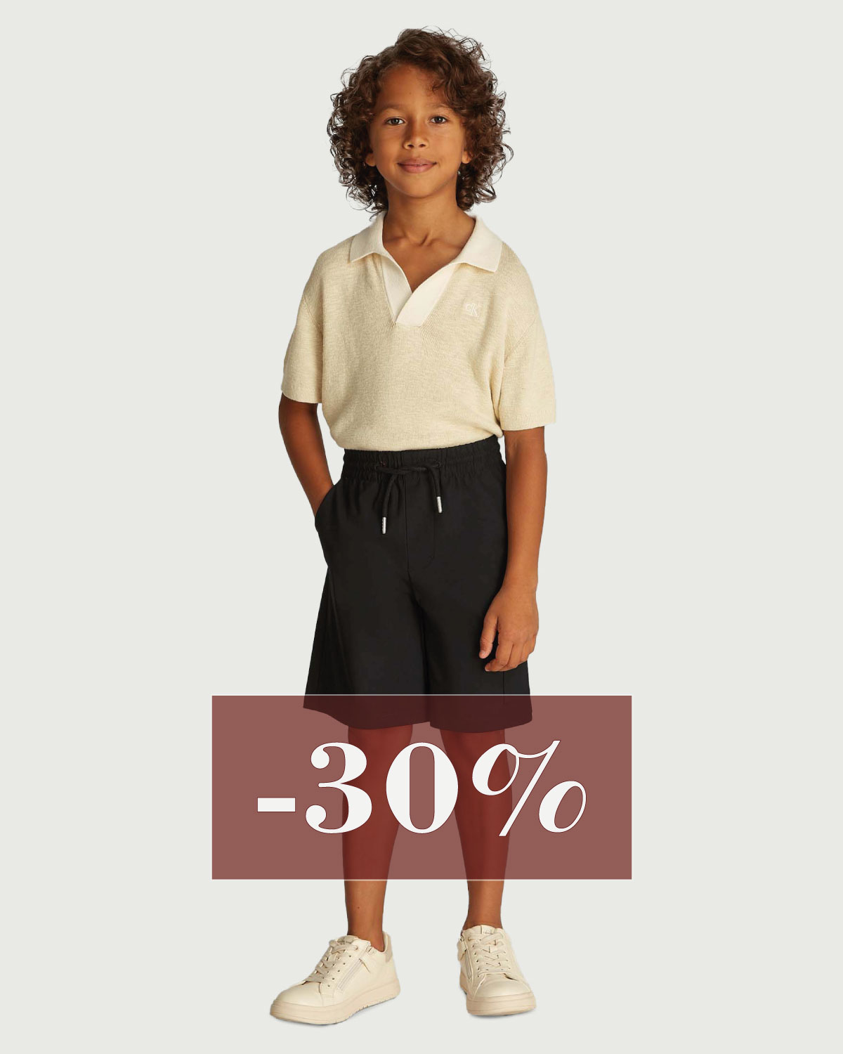 Acquista Bermuda Bambino Calvin Klein Kids