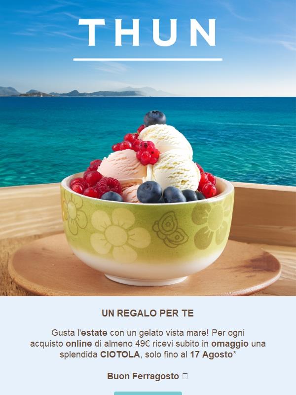 Un REGALO per Ferragosto 🎁