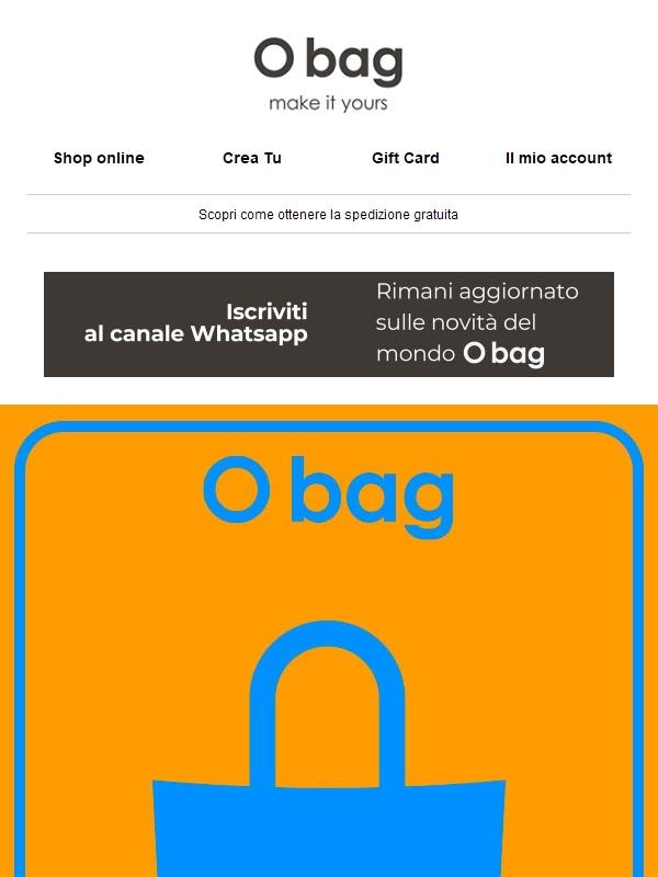 Ferragosto in stile O bag: spedizione gratis solo per oggi 🌅