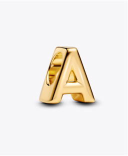 Letter A Alphabet Charm