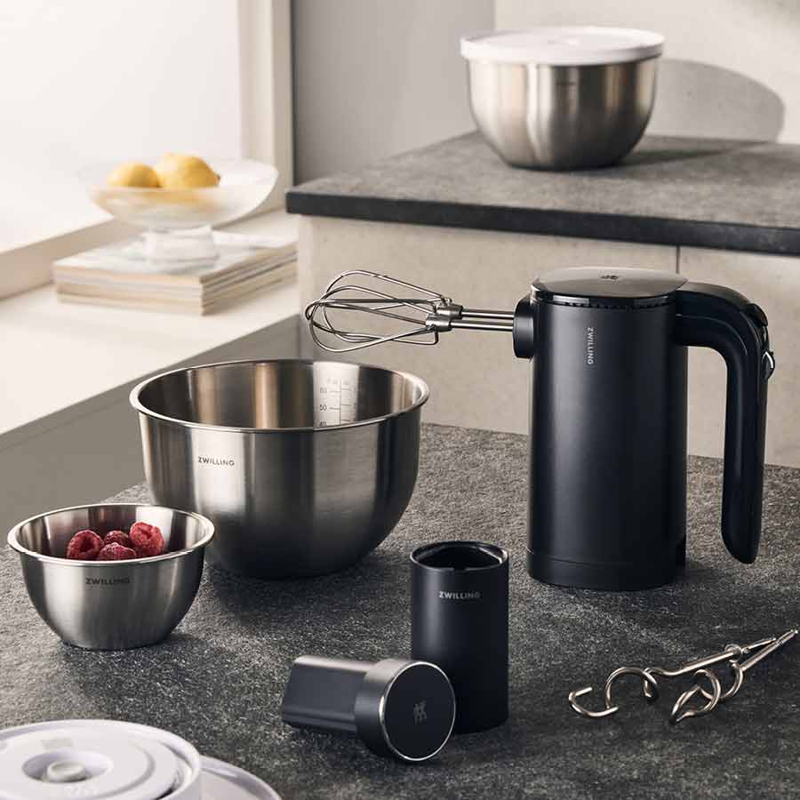 Il set sbattitore in cucina