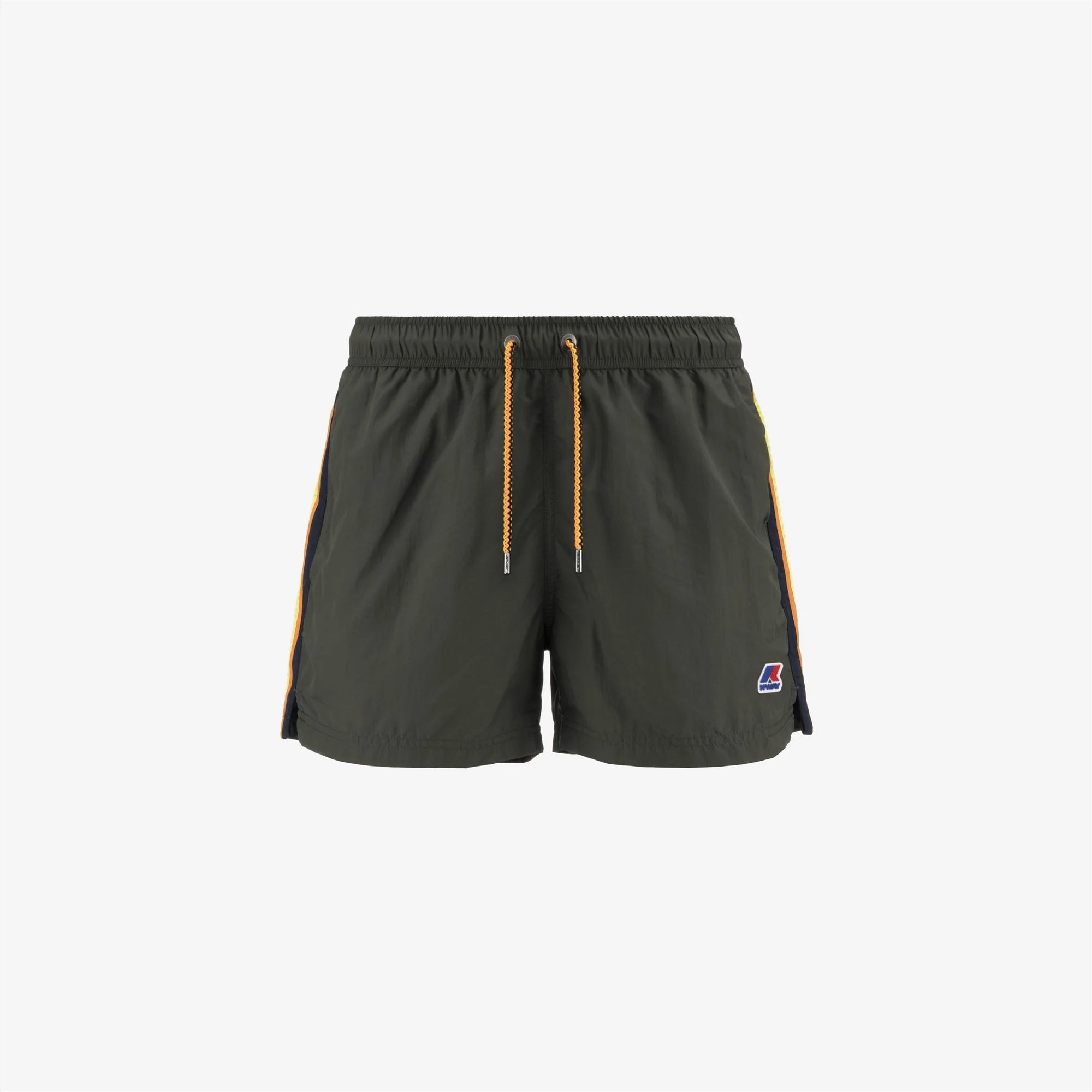 Image of HAZEL TAPE - Bathing Suits - Swimming Trunks - Man - GREEN BLACKISH