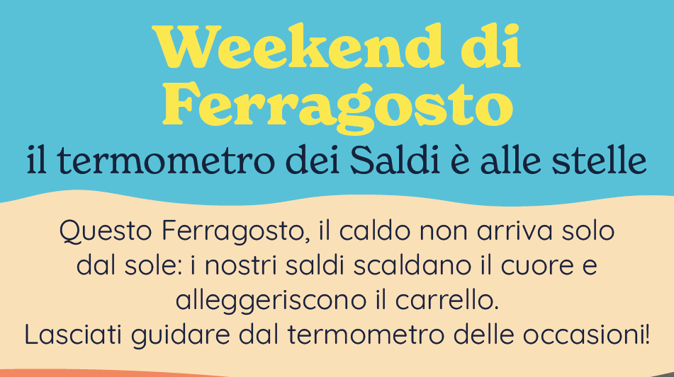 Scopri i Saldi bollenti!