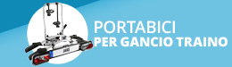 Portabici gancio traino