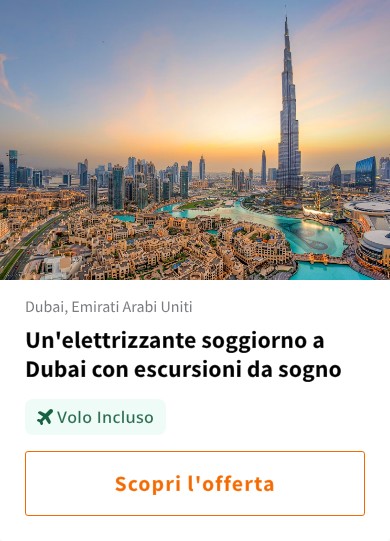 Un&#x27;elettrizzante soggiorno a Dubai con escursioni da sogno