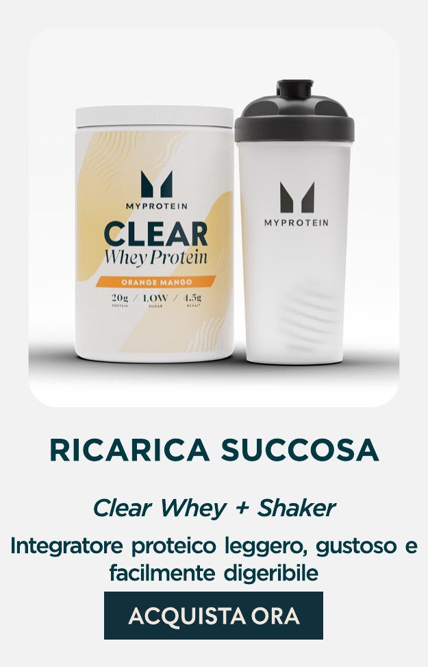 pacchetto clear whey