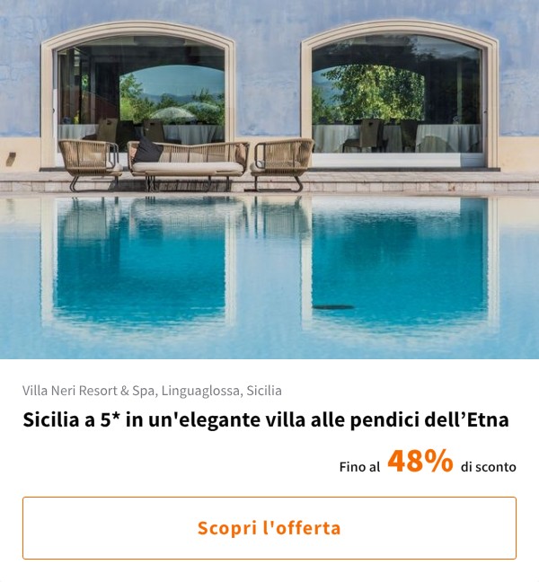 Sicilia a 5* in un'elegante villa alle pendici dell’Etna