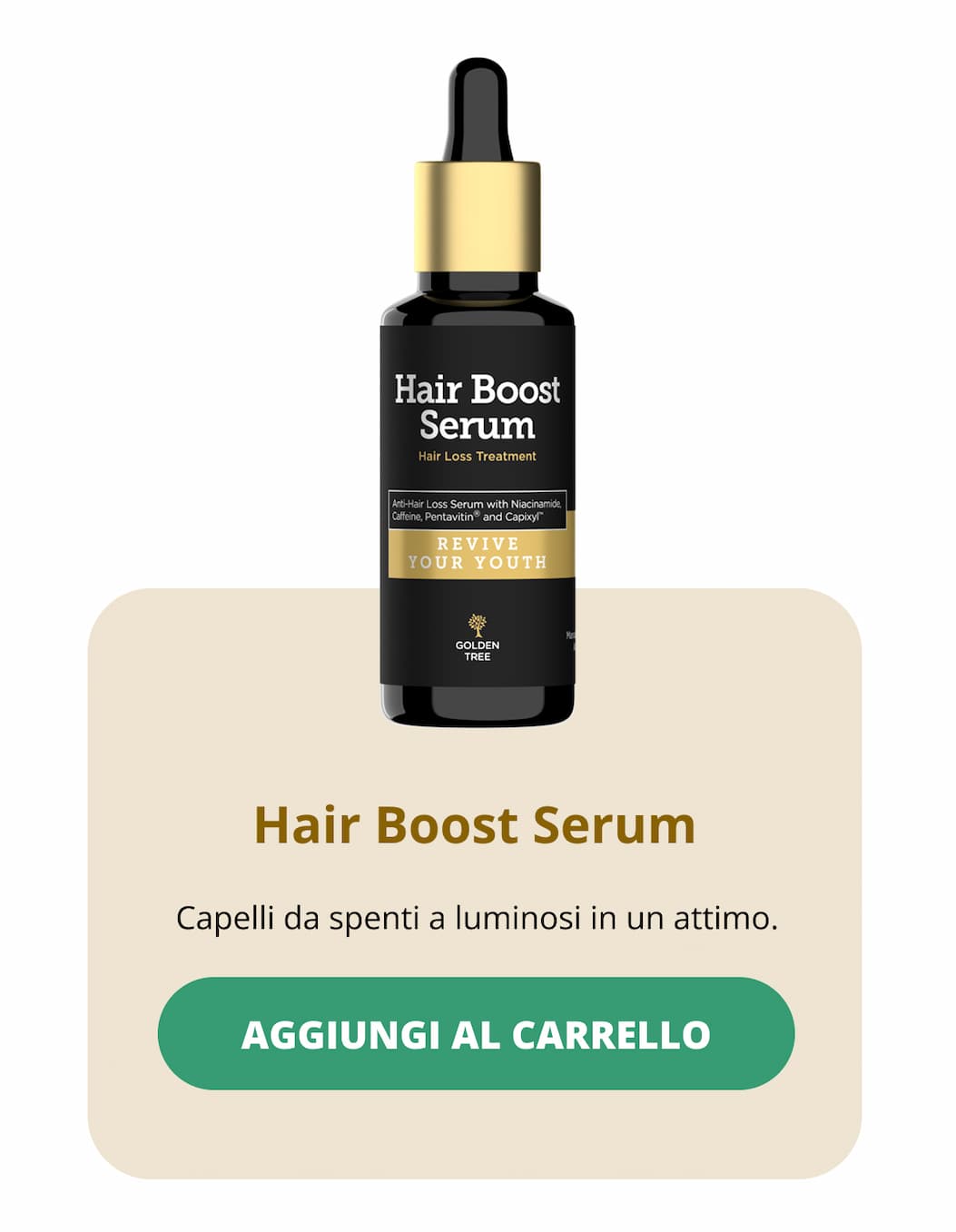 Hair Boost Serum  Capelli da spenti a luminosi in un attimo.  Aggiungi al carrello