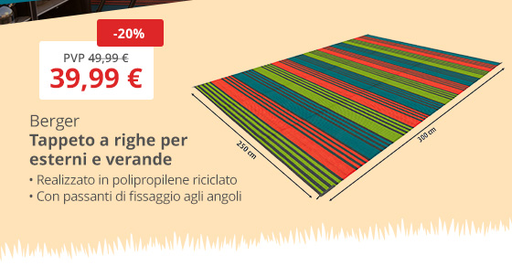 Tappendo per verande ed esterni
