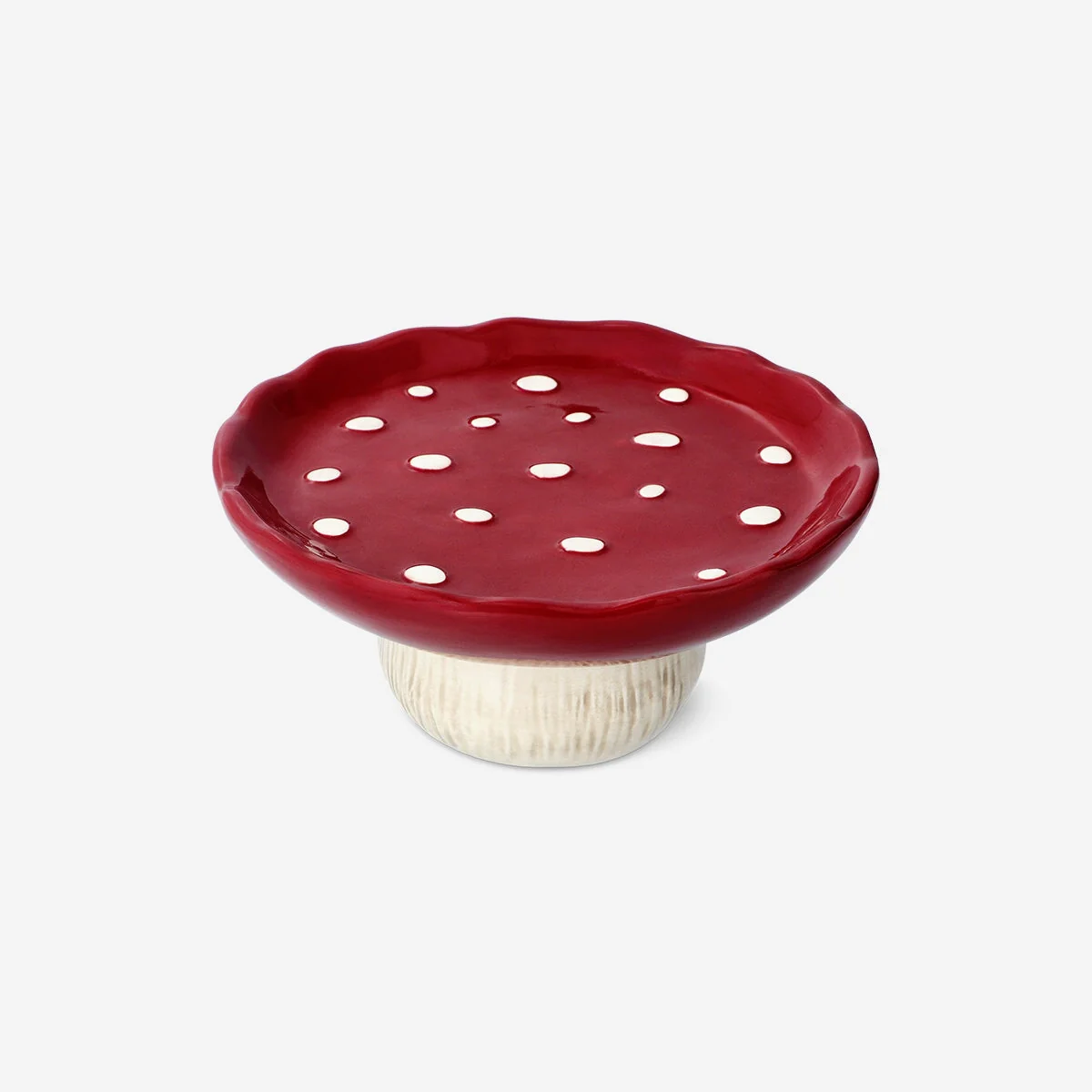 Mushroom cake stand