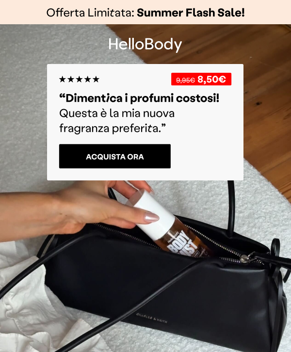 Body Mist HelloBody - acquista ora