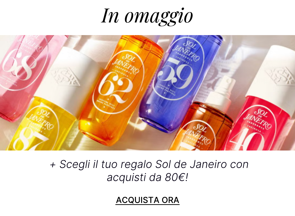 scegli il tuo omaggio sol de janeiro