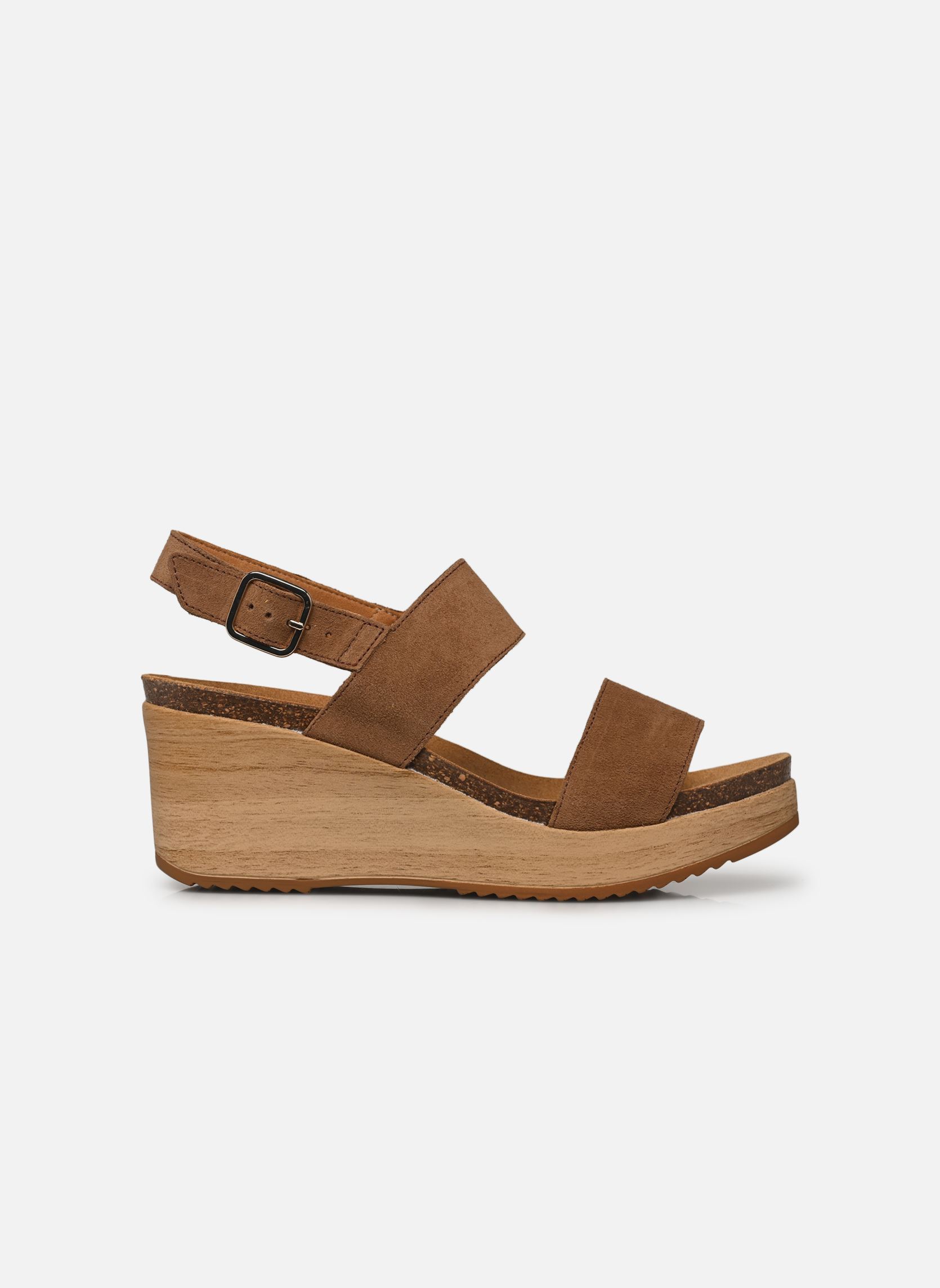 Scholl Sandali con zeppa e piattaforme Sandali - Zante comfort donna marrone