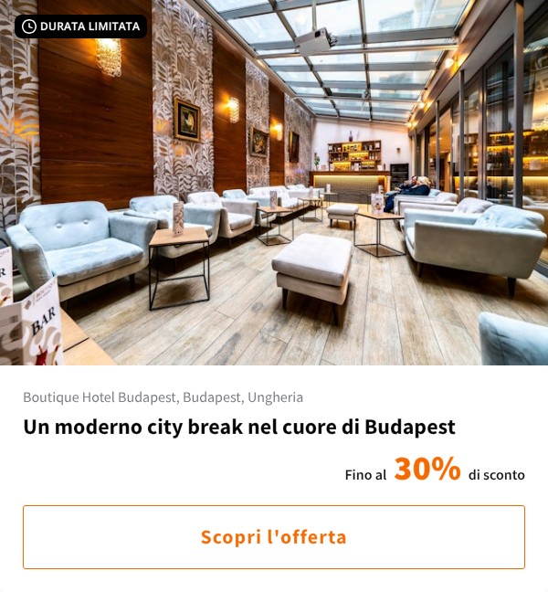 Un moderno city break nel cuore di Budapest