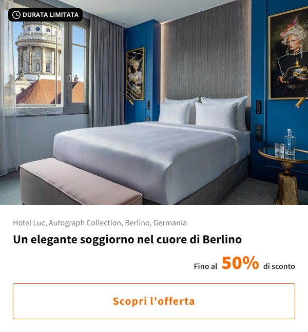 Un elegante soggiorno nel cuore di Berlino