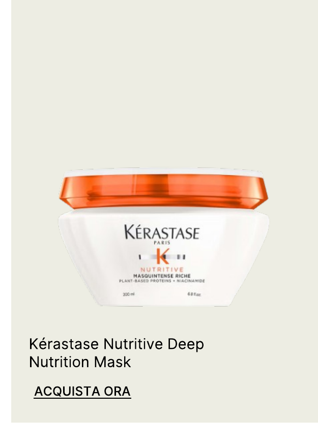 Kérastase Nutritive Masquintense Maschera Ricca Intensamente Nutriente per Capelli Molto Secchi da Medi a Spessi 200 ml