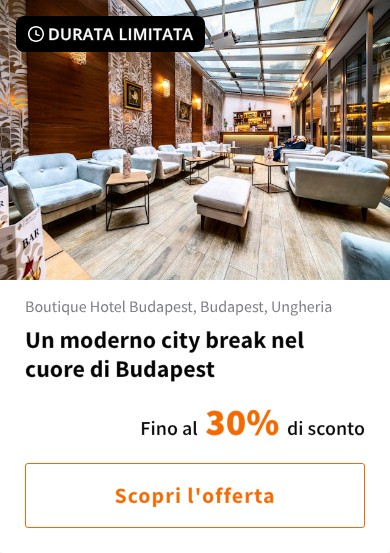 Un moderno city break nel cuore di Budapest