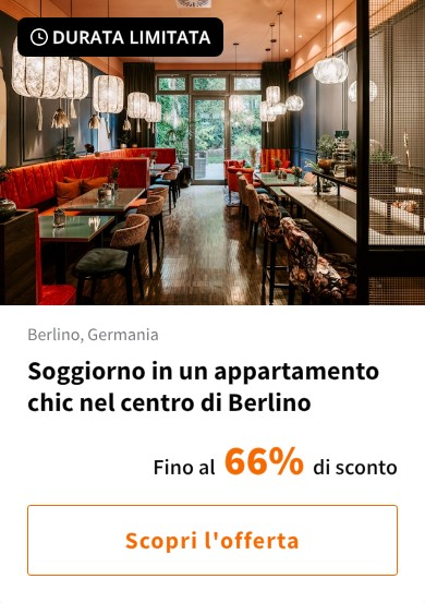 Soggiorno in un appartamento chic nel centro di Berlino