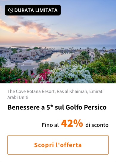 Benessere a 5* sul Golfo Persico