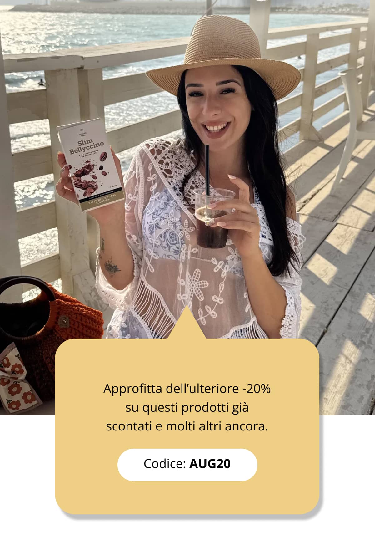 Approfitta dell’ulteriore -20% su questi prodotti già scontati e molti altri ancora.  Codice: AUG20