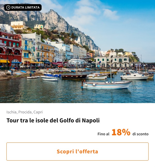Tour tra le isole del Golfo di Napoli