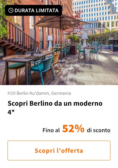 Scopri Berlino da un moderno 4*