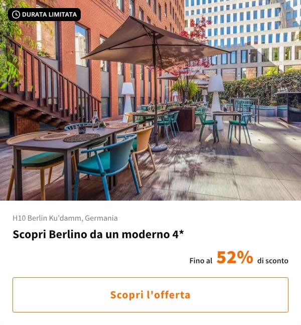 Scopri Berlino da un moderno 4*