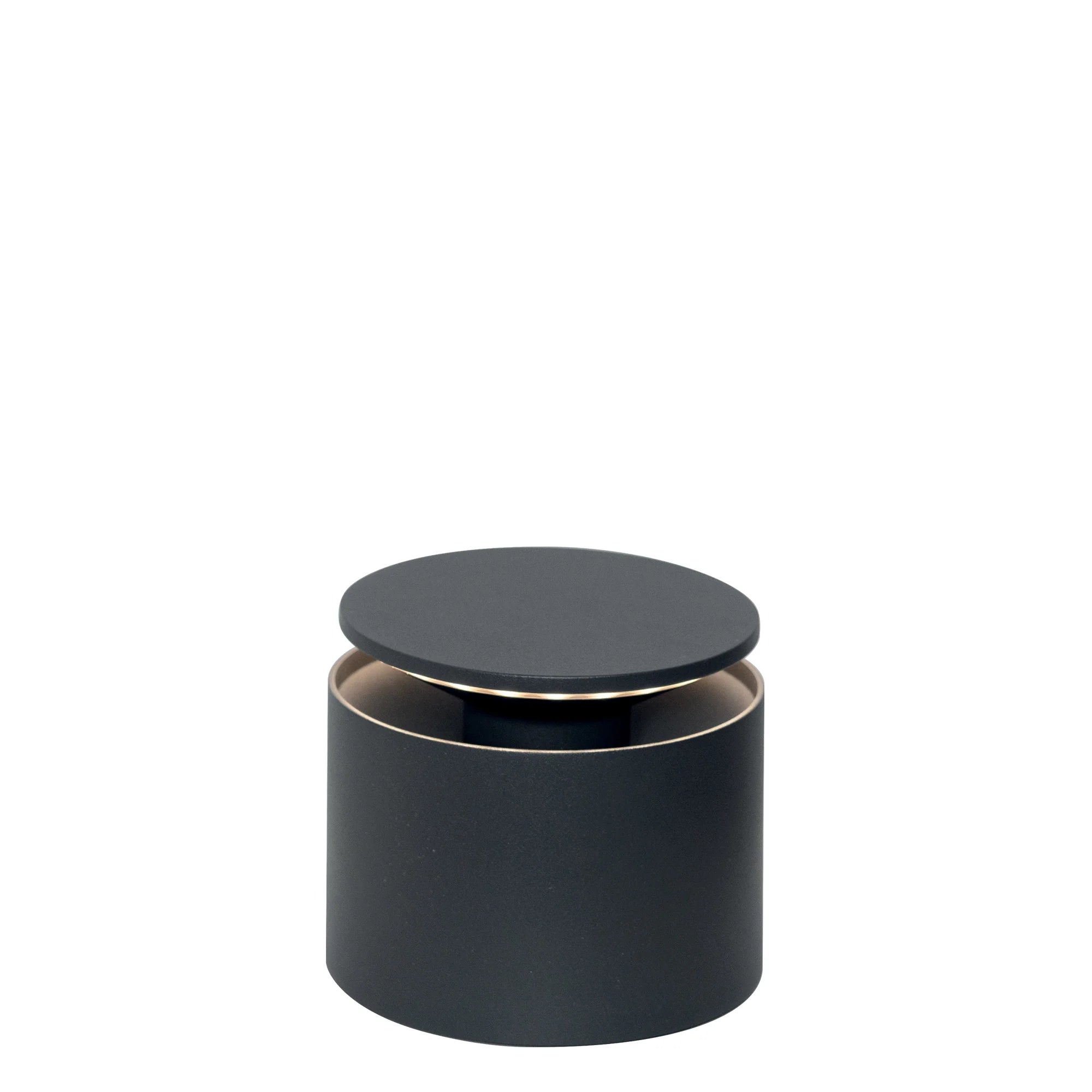 8.3 cm - Push Up Table Lamp - Dark Grey