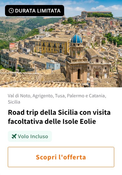 Road trip della Sicilia con visita facoltativa delle Isole Eolie
