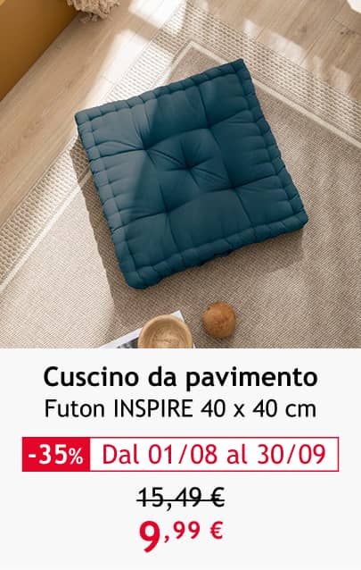 cuscino da pavimento FUTON INSPIRE