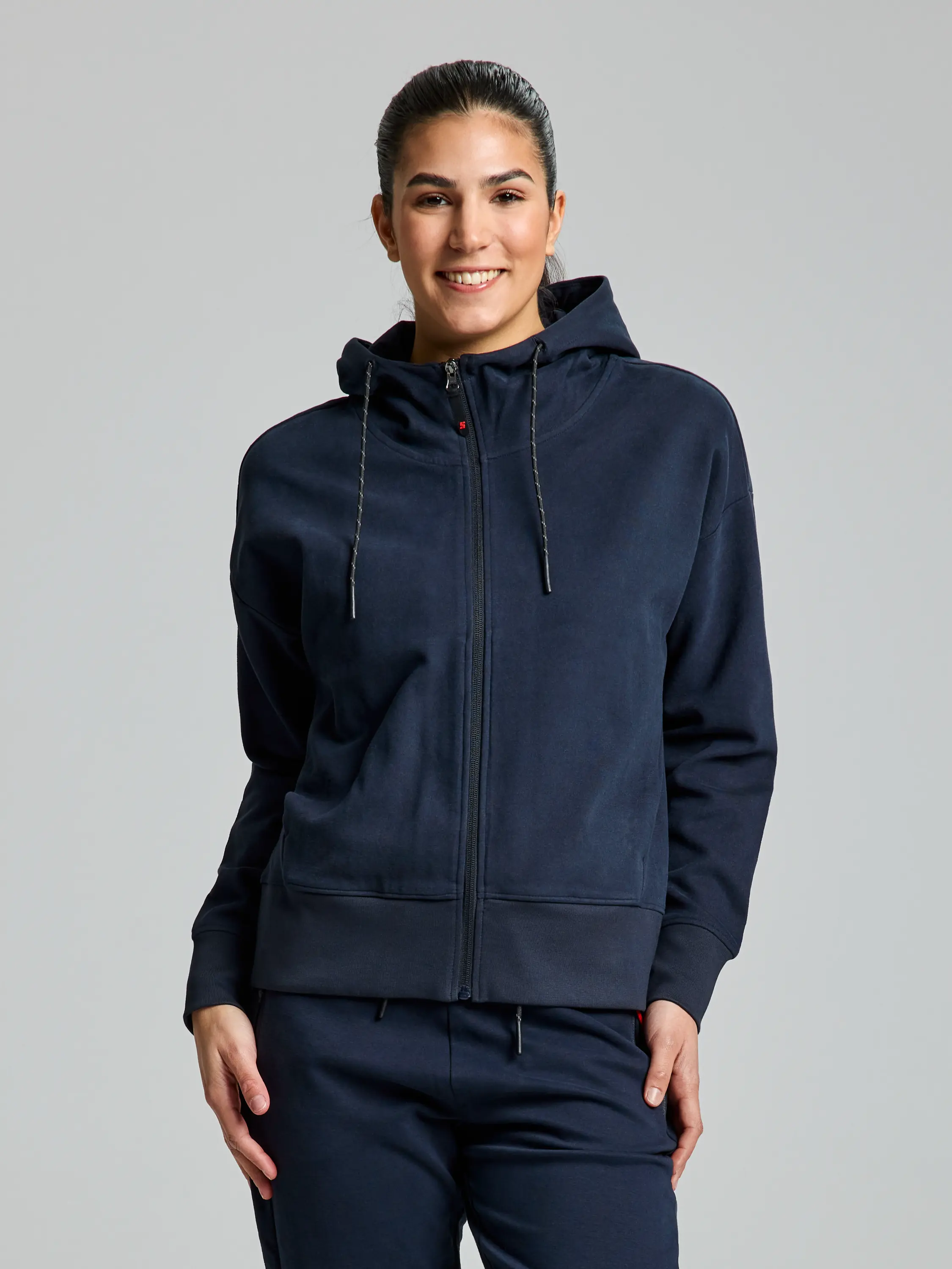 DECK WOMAN FULL ZIP HOODIE
