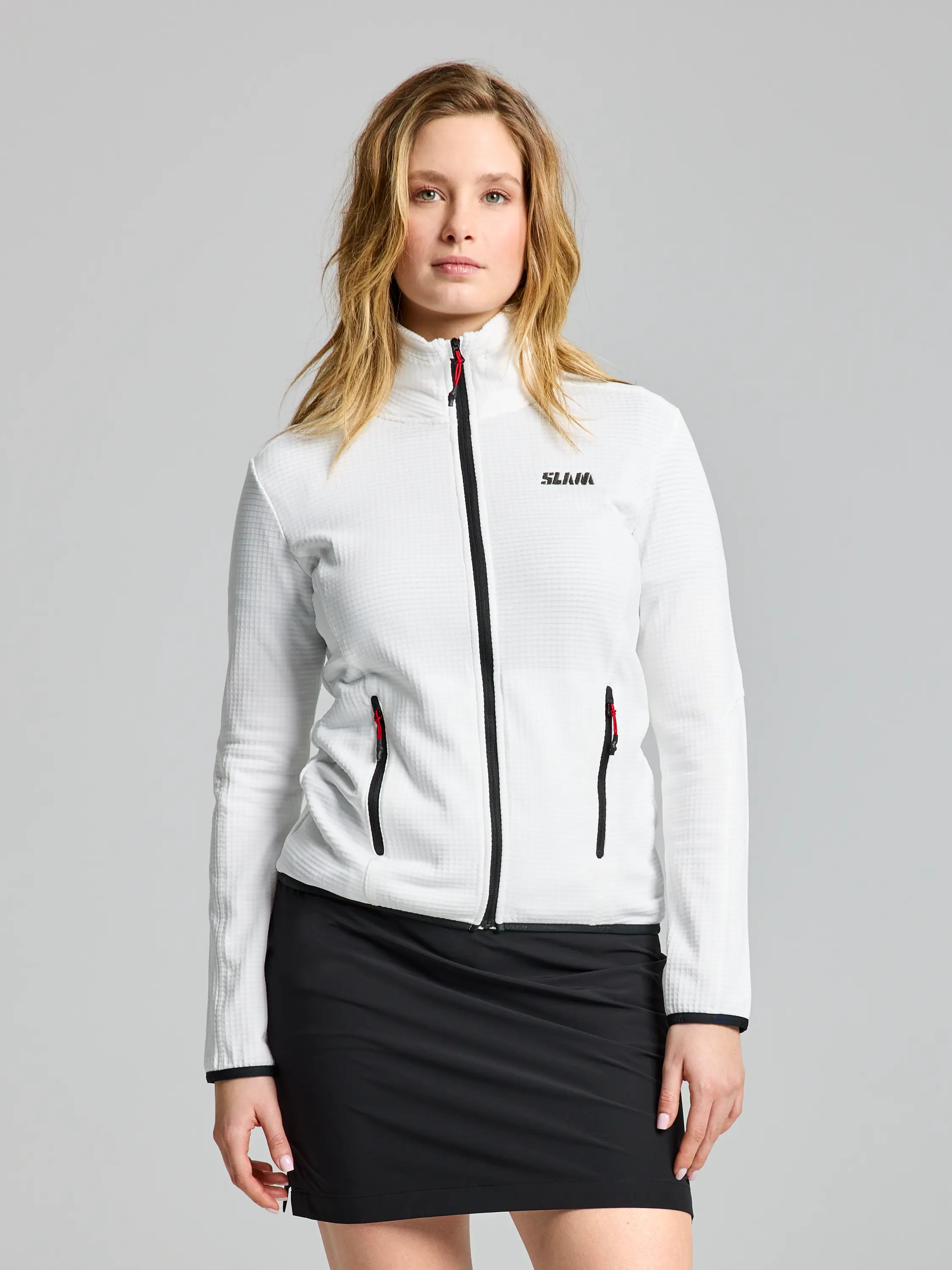 ACTIVE WOMAN GRID FLEECE