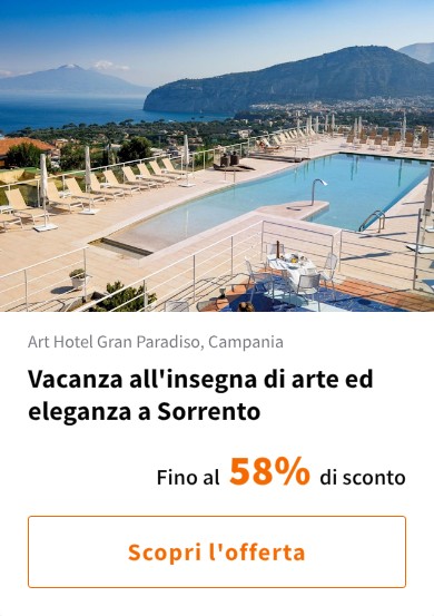 Vacanza all&#x27;insegna di arte ed eleganza a Sorrento