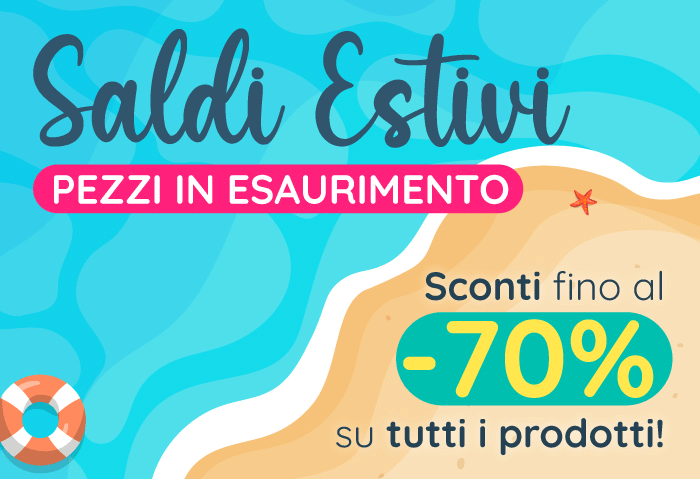 Saldi Estivi: sconti fino al -70% su tutti i prodotti
