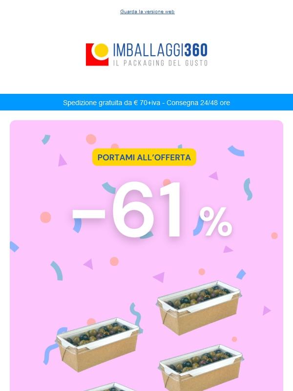 -61% Approfitta di questa offerta limitata 🌟