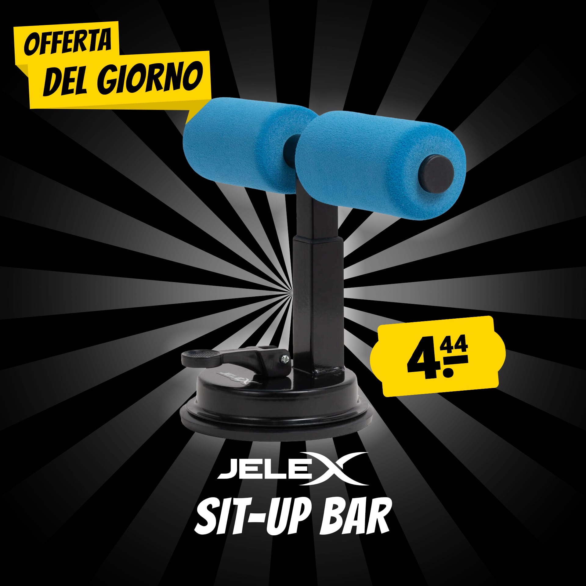 Jelex 6 pack assistente sit up
