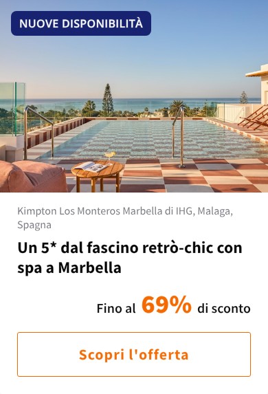 Un 5* dal fascino retrò-chic con spa a Marbella