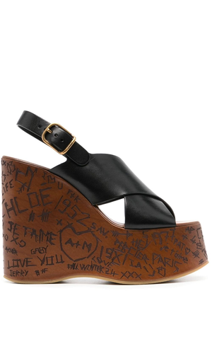 Maxime wedge sandals