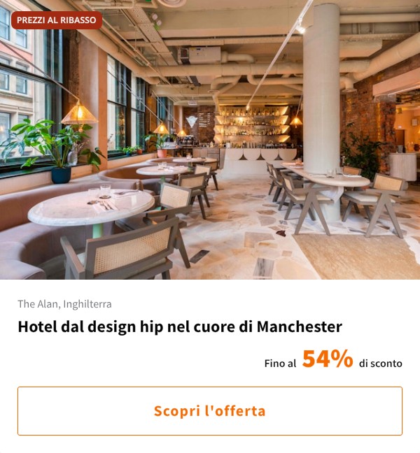 Hotel dal design hip nel cuore di Manchester