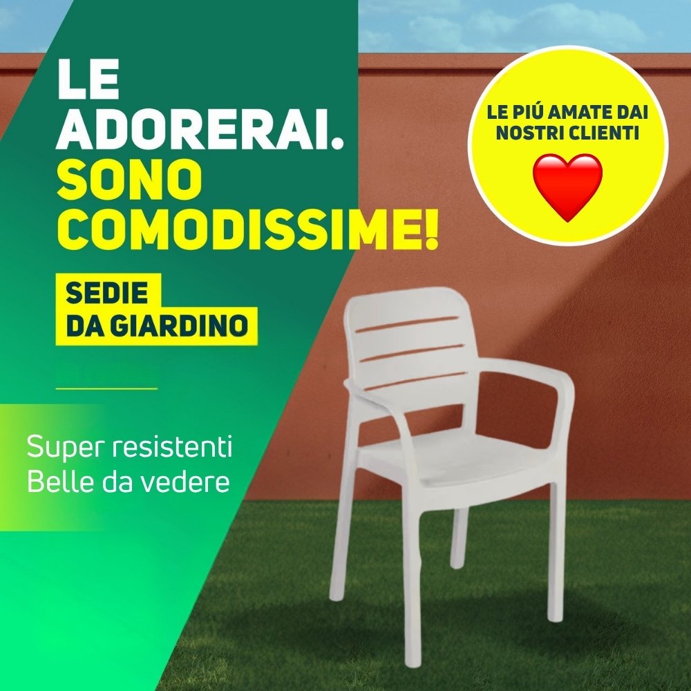 Sedie da giardino | Perrone Shop