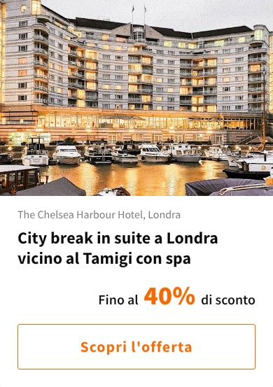City break in suite a Londra vicino al Tamigi con spa