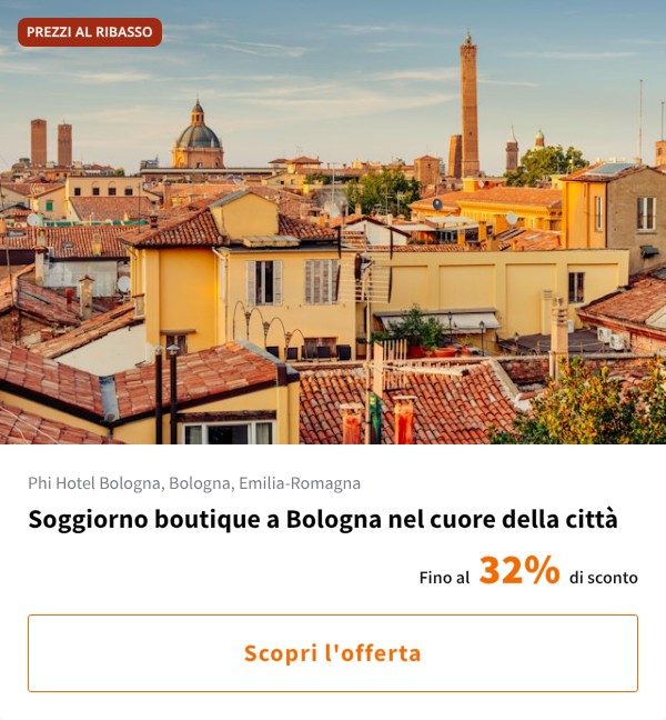 Soggiorno boutique a Bologna nel cuore della città