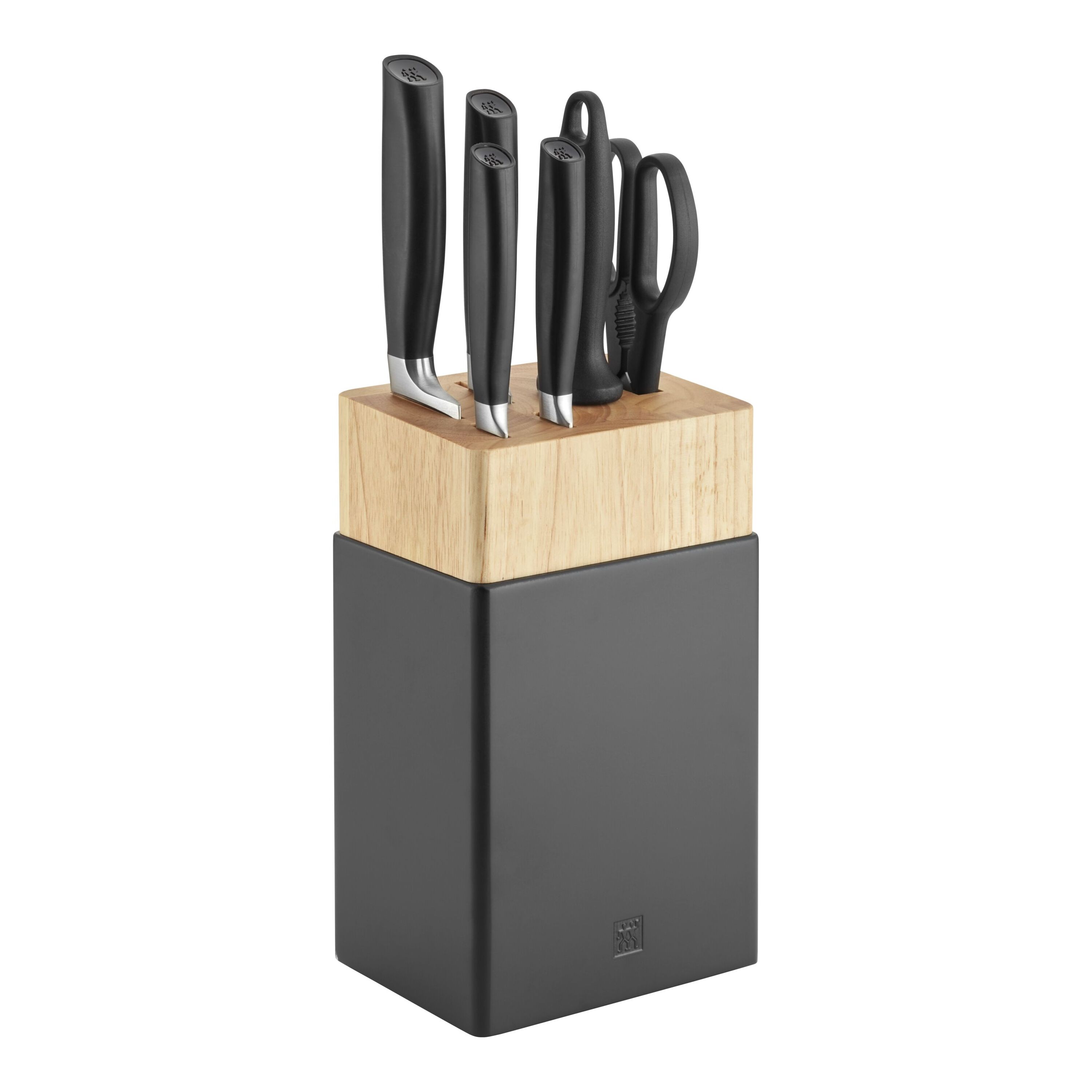 SET DI COLTELLI CON CEPPO, 7-PZ.